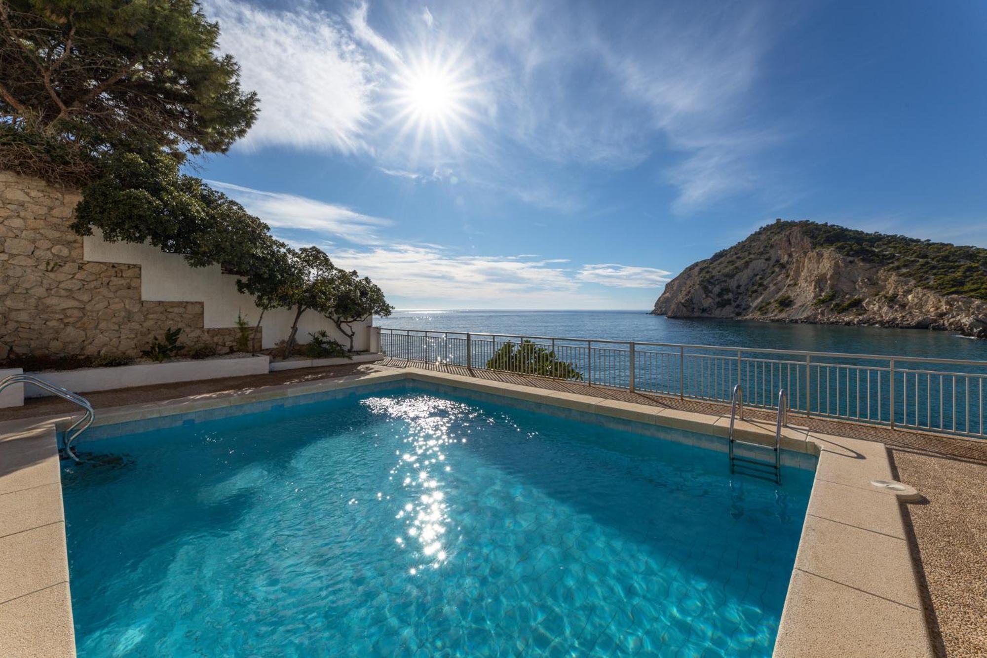 Europa Club Apartment, La Cala De Finestrat, Benidorm, Next To The Beach, Ground Floor, Air Cond Exterior foto